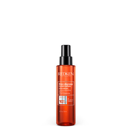Aceite en sérum Redken Frizz Dismiss Instant Deflate para controlar el frizz y la humedad en el cabello
