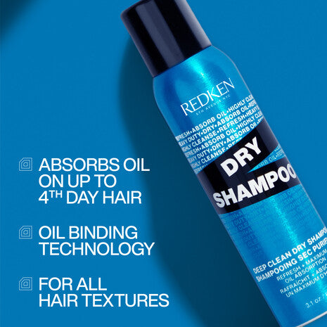 Shampoo Redken Deep Clean para limpiar en profundidad y eliminar la acumulación de residuos del cabello