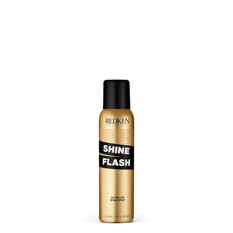 Spray Redken Shine Flash para dar brillo tipo cristal y acabado luminoso