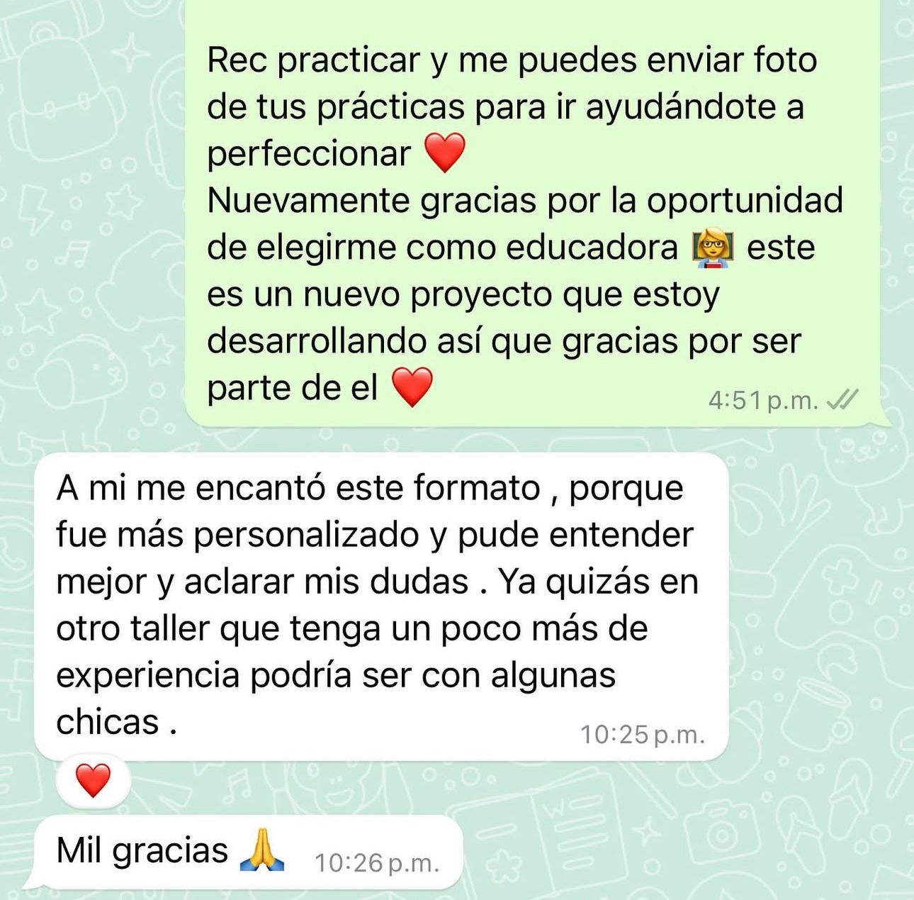 Testimonial Seminario Uñas