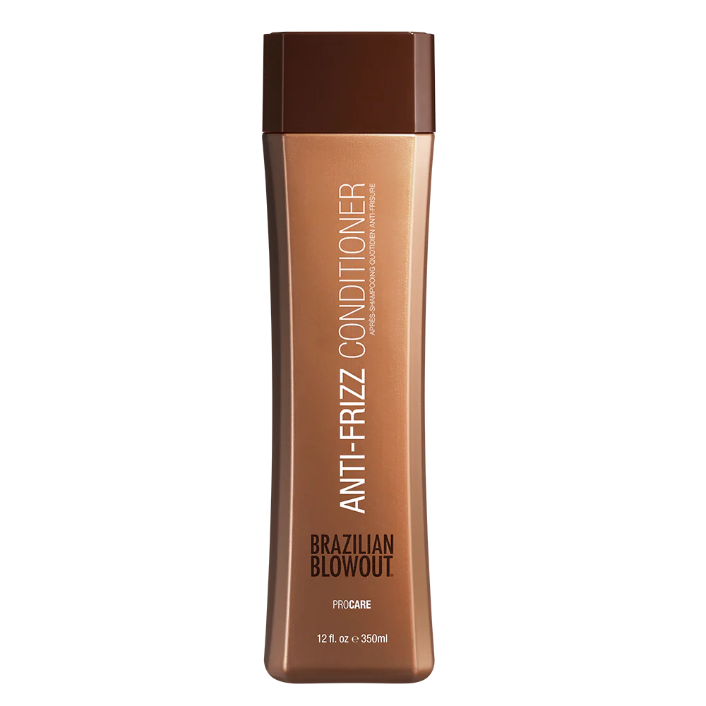 Acondicionador Brazilian Blowout para prolongar el alisado y suavizar el cabello