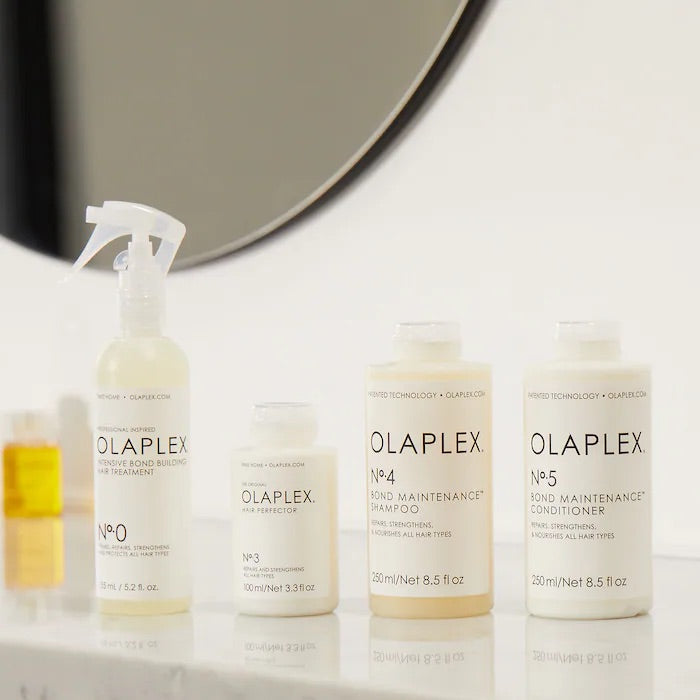 Sistema Olaplex para reparar, fortalecer y proteger el cabello dañado
