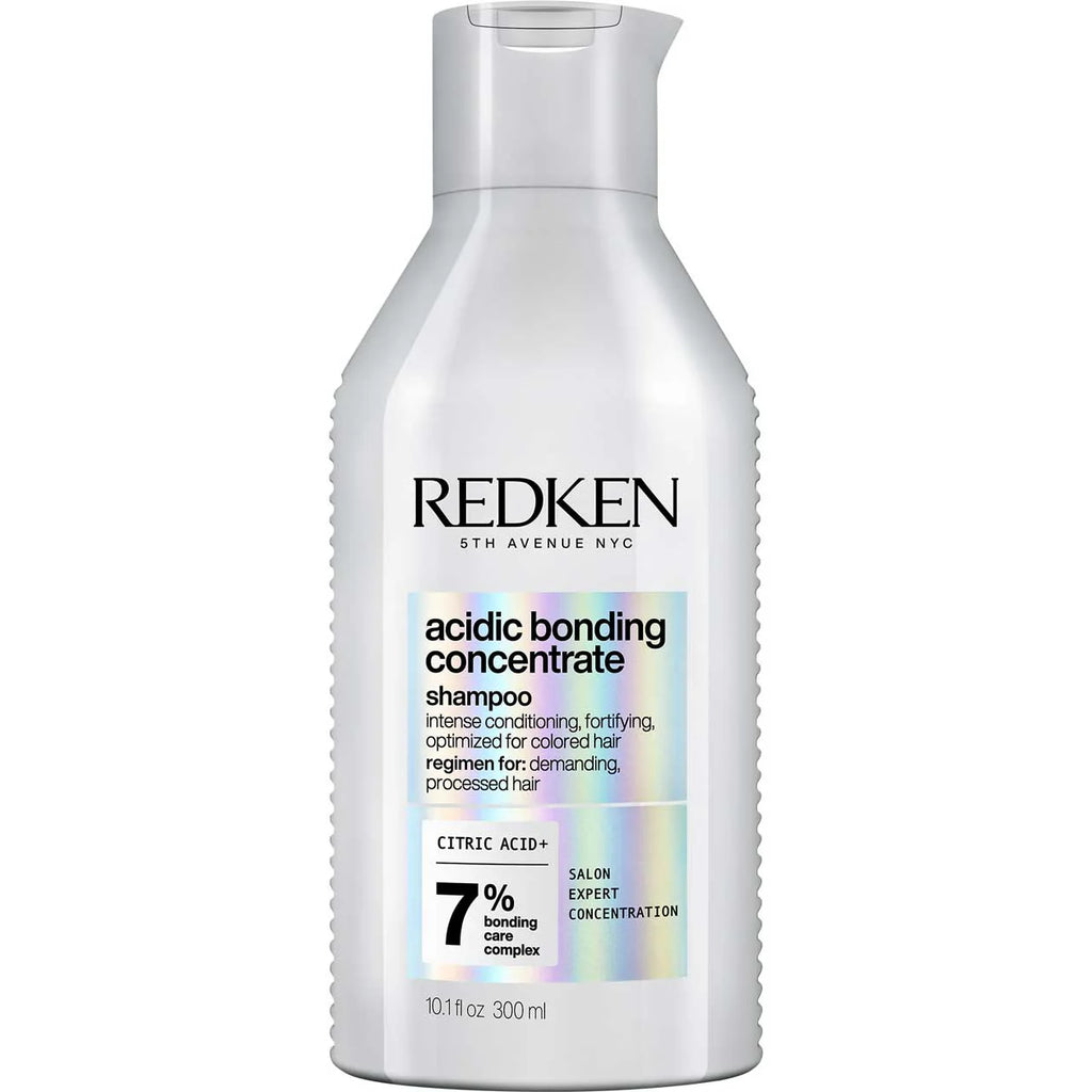 Shampoo Redken Acidic Bonding Concentrate para reparar, fortalecer y proteger el cabello dañado