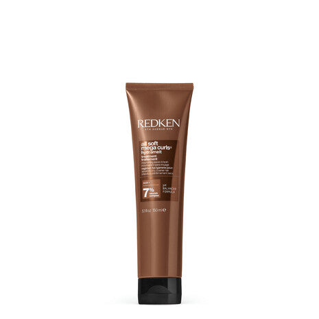 Acondicionador sin enjuague Redken All Soft Mega Curls Hydramelt para hidratar y definir el cabello rizado