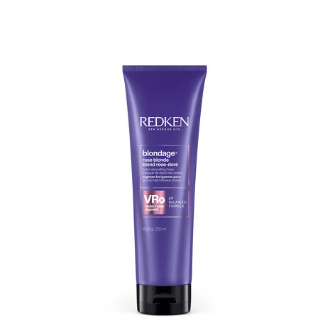 Mascarilla Redken Color Extend Blondage con pigmento para cabello rubio rosado que aporta brillo