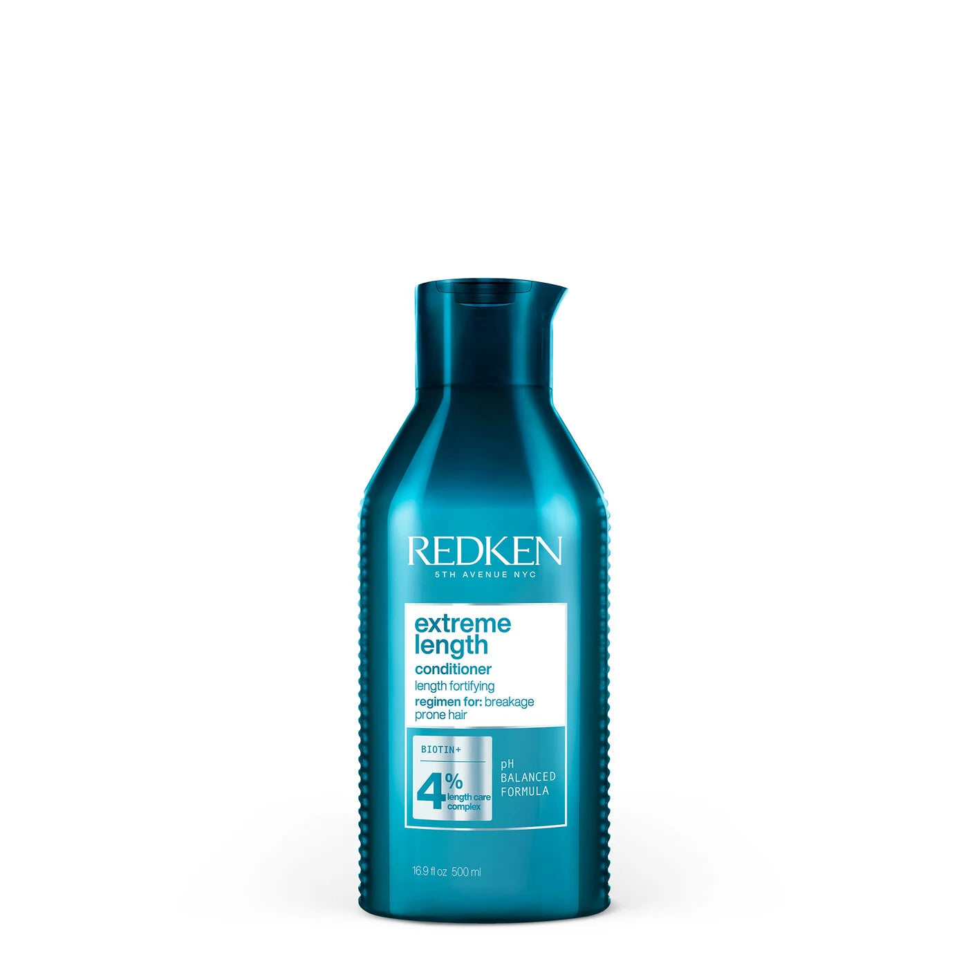 Acondicionador Redken Extreme Length con biotina para fortalecer el cabello y ayudar a su crecimiento