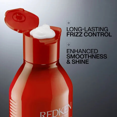Acondicionador Redken Frizz Dismiss para controlar el frizz y aportar suavidad y brillo al cabello