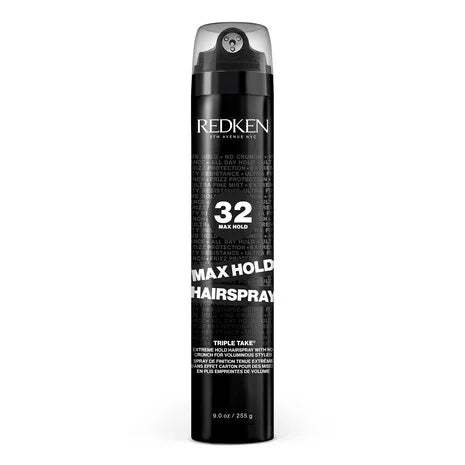 Spray Redken Max Hold Triple Take de alta fijación sin rigidez