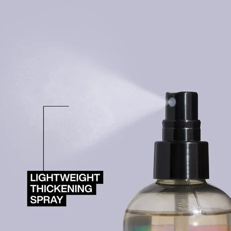 Spray Redken Volume Maximizer para engrosar el cabello, dar volumen instantáneo, levantamiento duradero y fórmula vegana sin rigidez