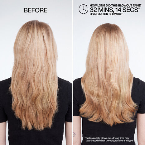 Spray Redken Quick Blowout para acelerar el secado y proteger el cabello del calor